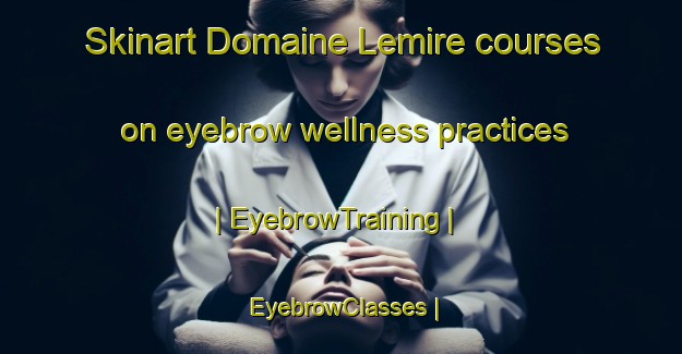 Skinart Domaine Lemire courses on eyebrow wellness practices | EyebrowTraining | EyebrowClasses | SkinartTraining-Canada